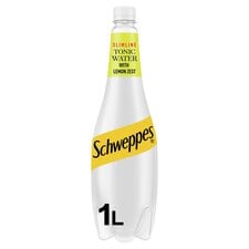 Schweppes Slimline Tonic Water With Lemon Zest 1L