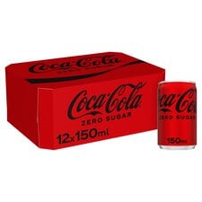 Coca Cola Zero Sugar 12 X 150Ml