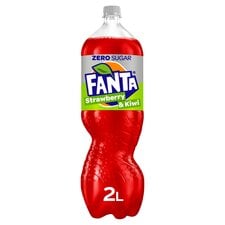 Fanta Zero Strawberry & Kiwi 2L