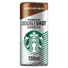 Starbucks Doubleshot Espresso Iced Coffee 200ml