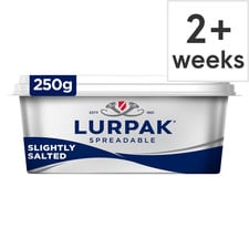 Lurpak Slightly Salted Spreadable Blend of Butter and Rapeseed Oil 250g