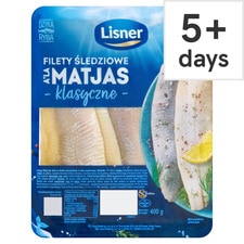 Lisner Matjas Herring Fillets 400G