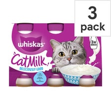 Whiskas Kitten Cat Milk Bottle 3 Pack x 200ml