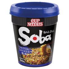 Nissin Soba Cup Yakitori Chicken Instant Noodles 89G