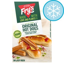 Frys Meat Free 8 Original Hot Dogs 360G