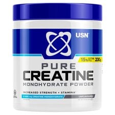 USN Pure Creatine Monohydrate Powder - Unflavoured 230g