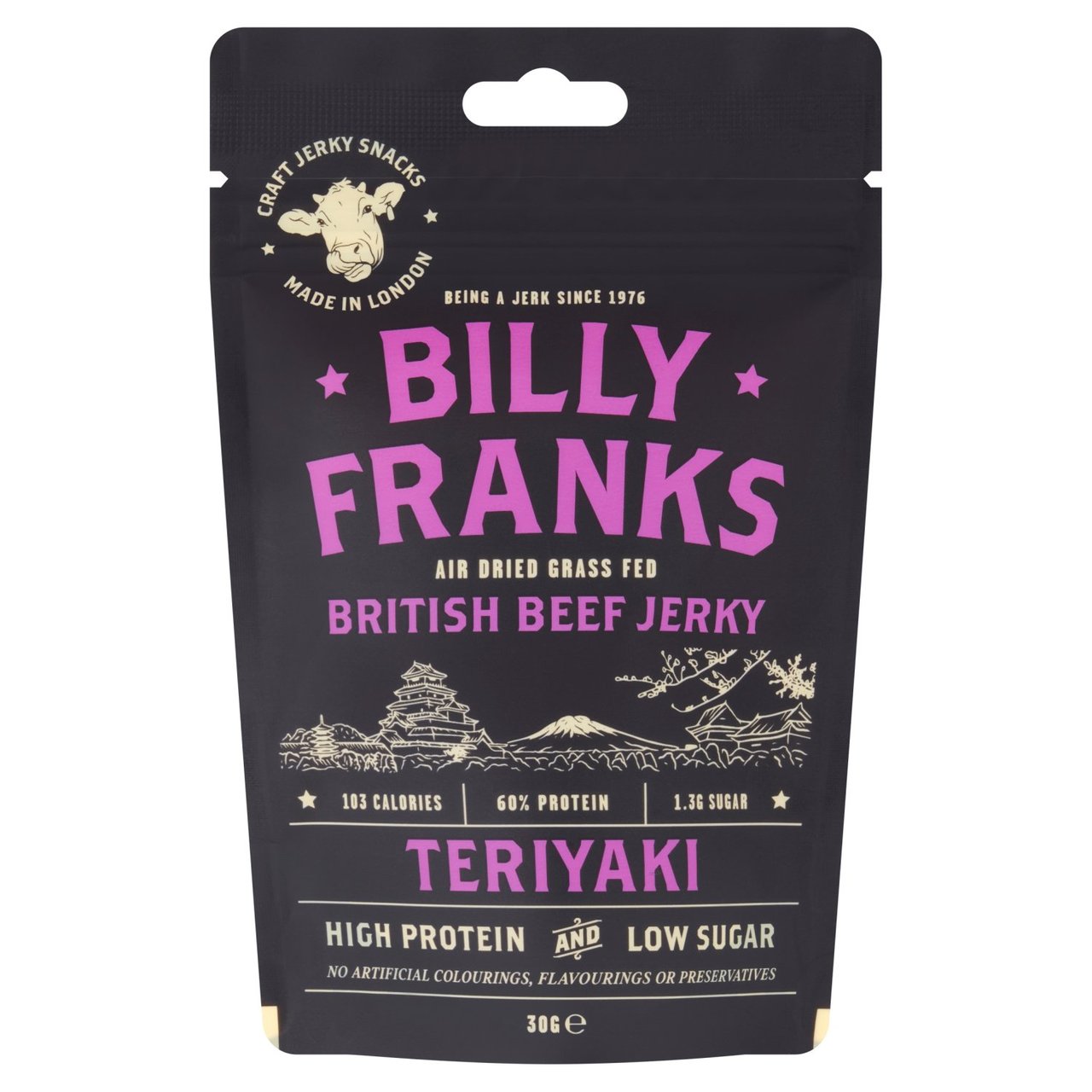 Billy Franks Teriyaki Beef Jerky