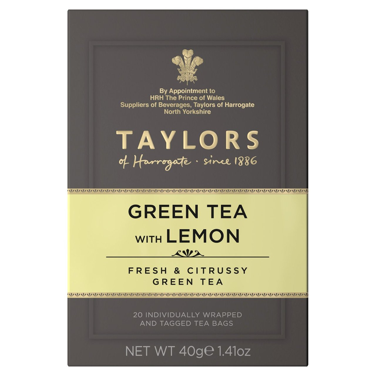 Taylors Green Tea with Lemon Teabags