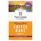 Taylors of Harrogate Flying Start Ground Coffee Bags x10 75g