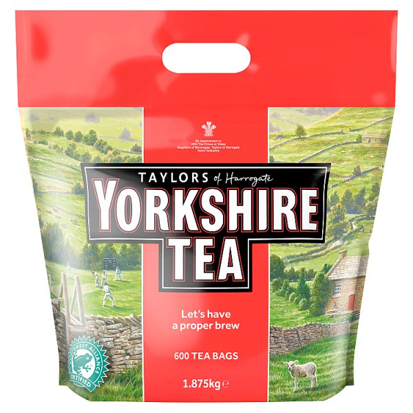 Taylors of Harrogate Yorkshire Tea Bags x600 1.875kg