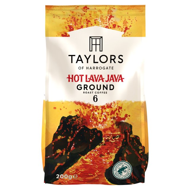 Taylors Hot Lava Java Roast Ground Coffee 200G