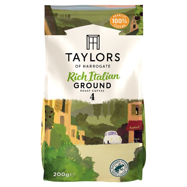 Taylors Rich Italian Ground Coffee 200g