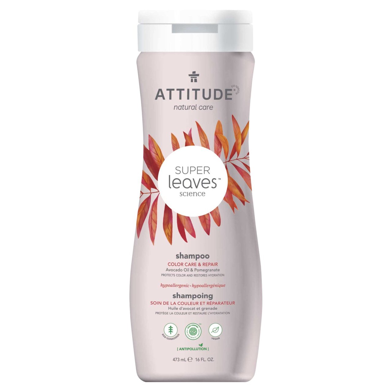Attitude Super Leaves Shampoo - colour protection