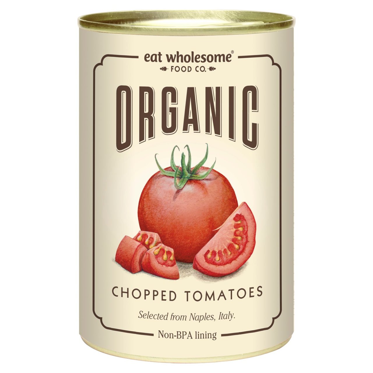 Eat Wholesome Organic Chopped Tomatoes