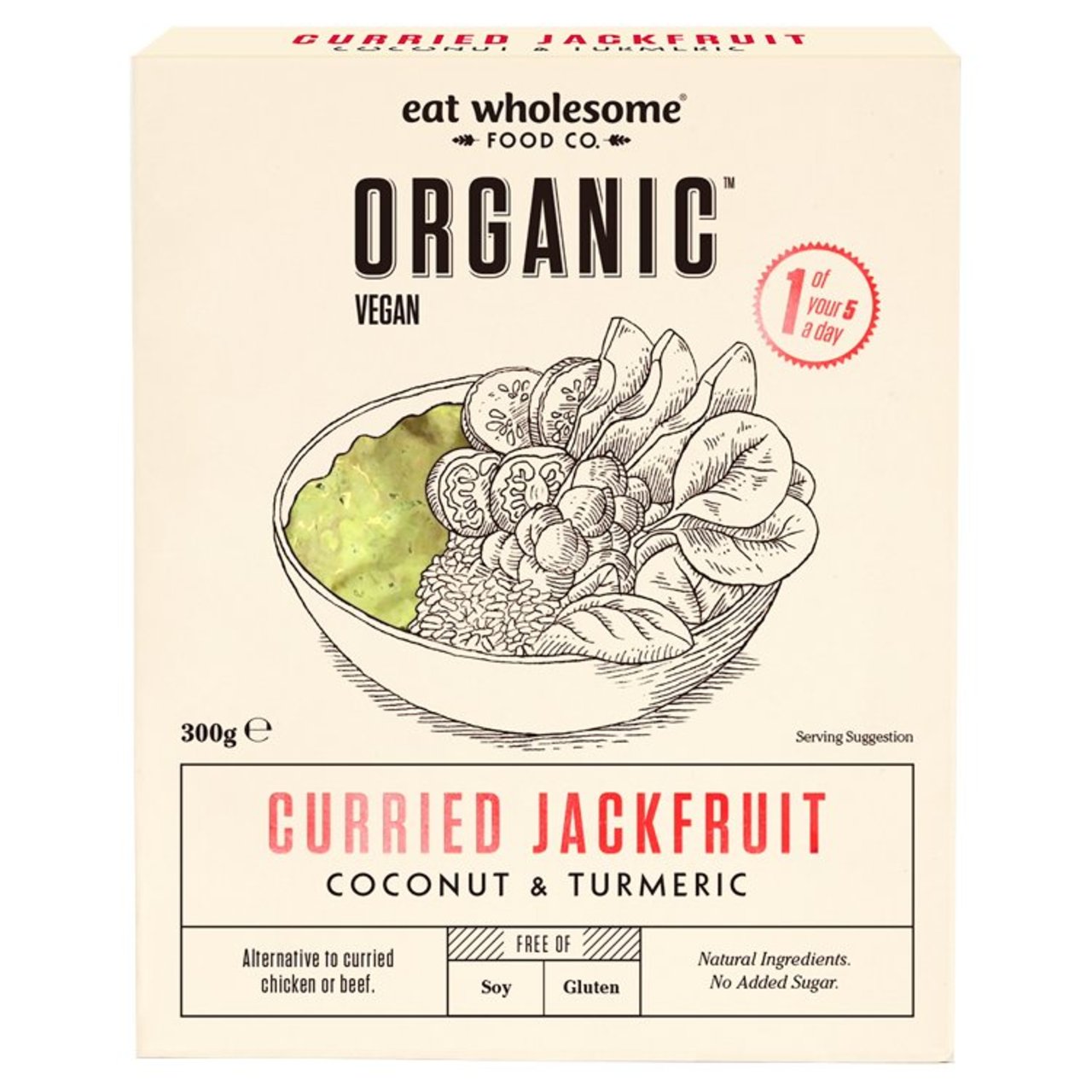 Eat Wholesome Organic Curried Jackfruit