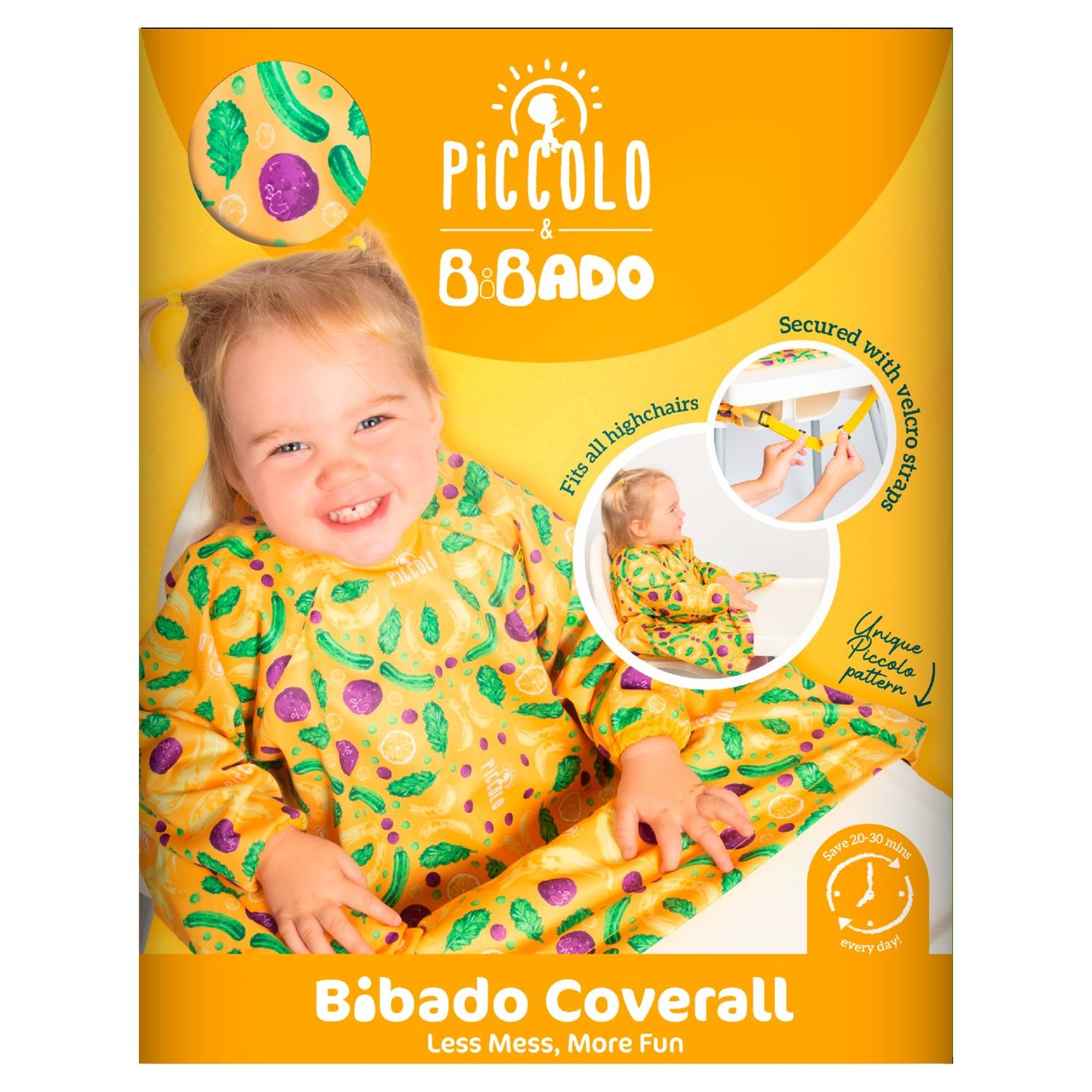 Piccolo X BiBADO Yellow Bib