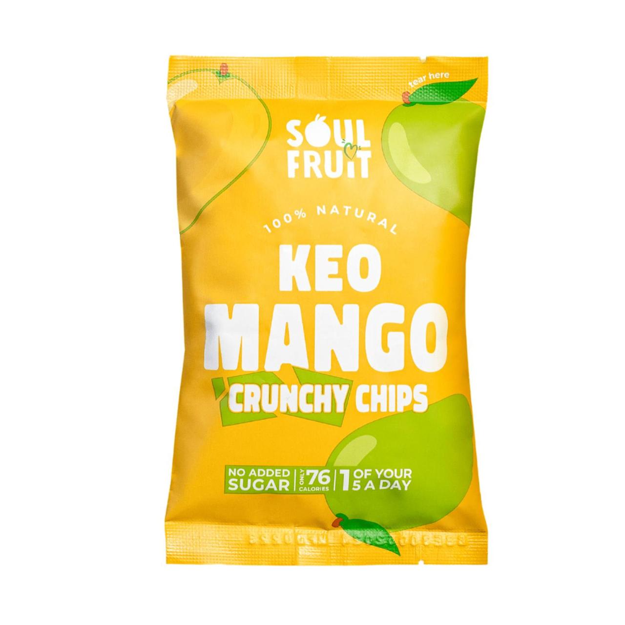 Soul Fruit Freeze Dried Mango Crisps