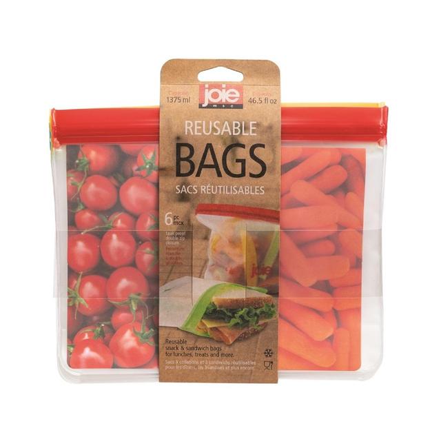 Joie Reuseable Food Bags  6 per pack