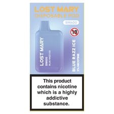 Lost Mary Disposable Blue Razz Ice 20mg/ml 2ml