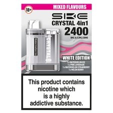 SKE Crystal 4-in-1 Kit - White Edition (4x2ml) 20mg