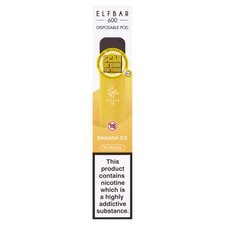 Elf Bar 600 Disposable Pod Banana Ice 20mg/ml