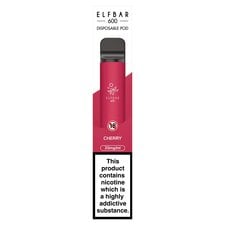 Elf Bar 600 Disposable Pod Cherry 20mg/ml