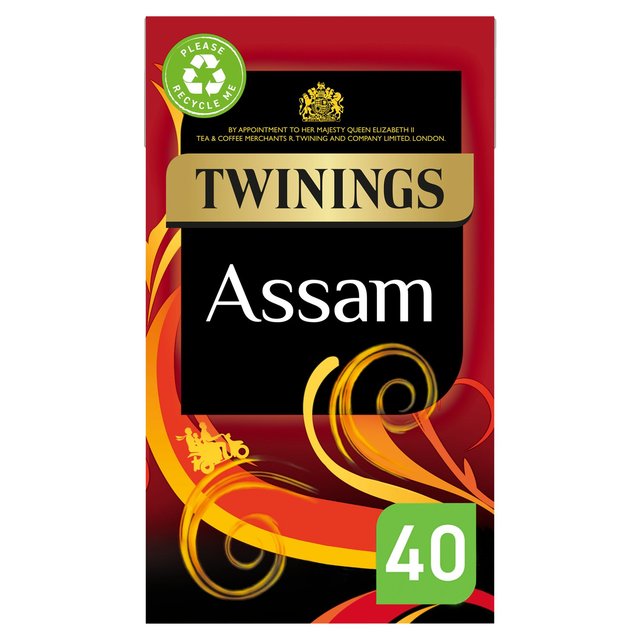 Twinings Assam Tea 40 Tea Bags 200g