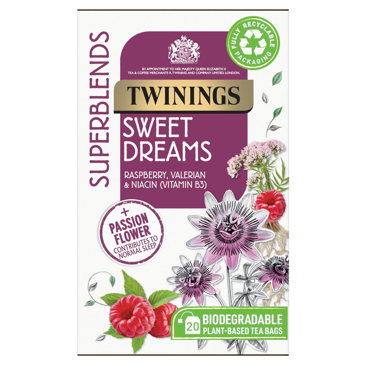 Twinings Superblends Sweet Dreams, 20 Tea Bags