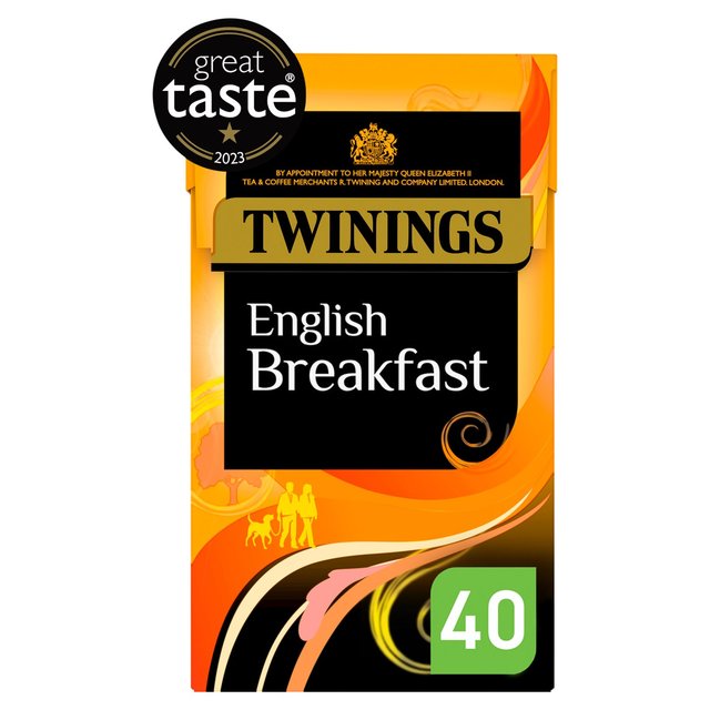 Twinings English Breakfast Tea 40 Tea Bag 100g