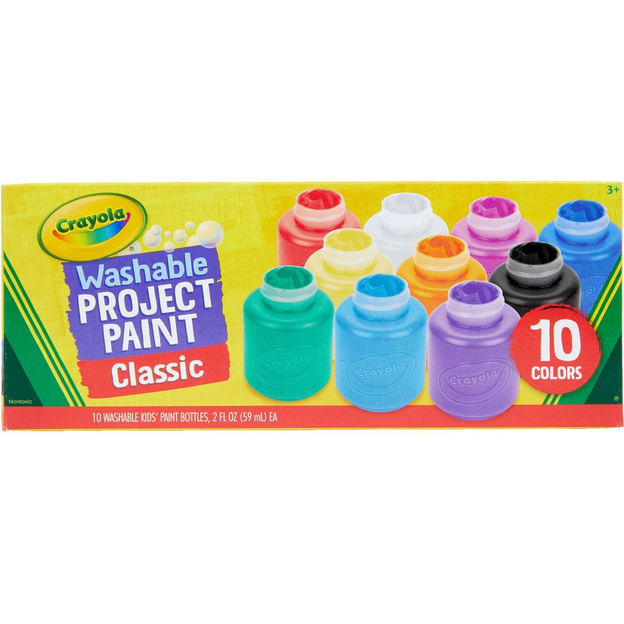 Crayola 10 Washable Kid's Paint