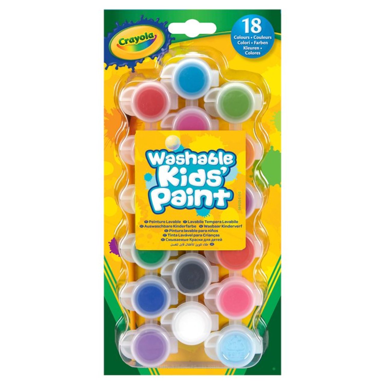 Crayola Washable Kids Paint 18 Pack 