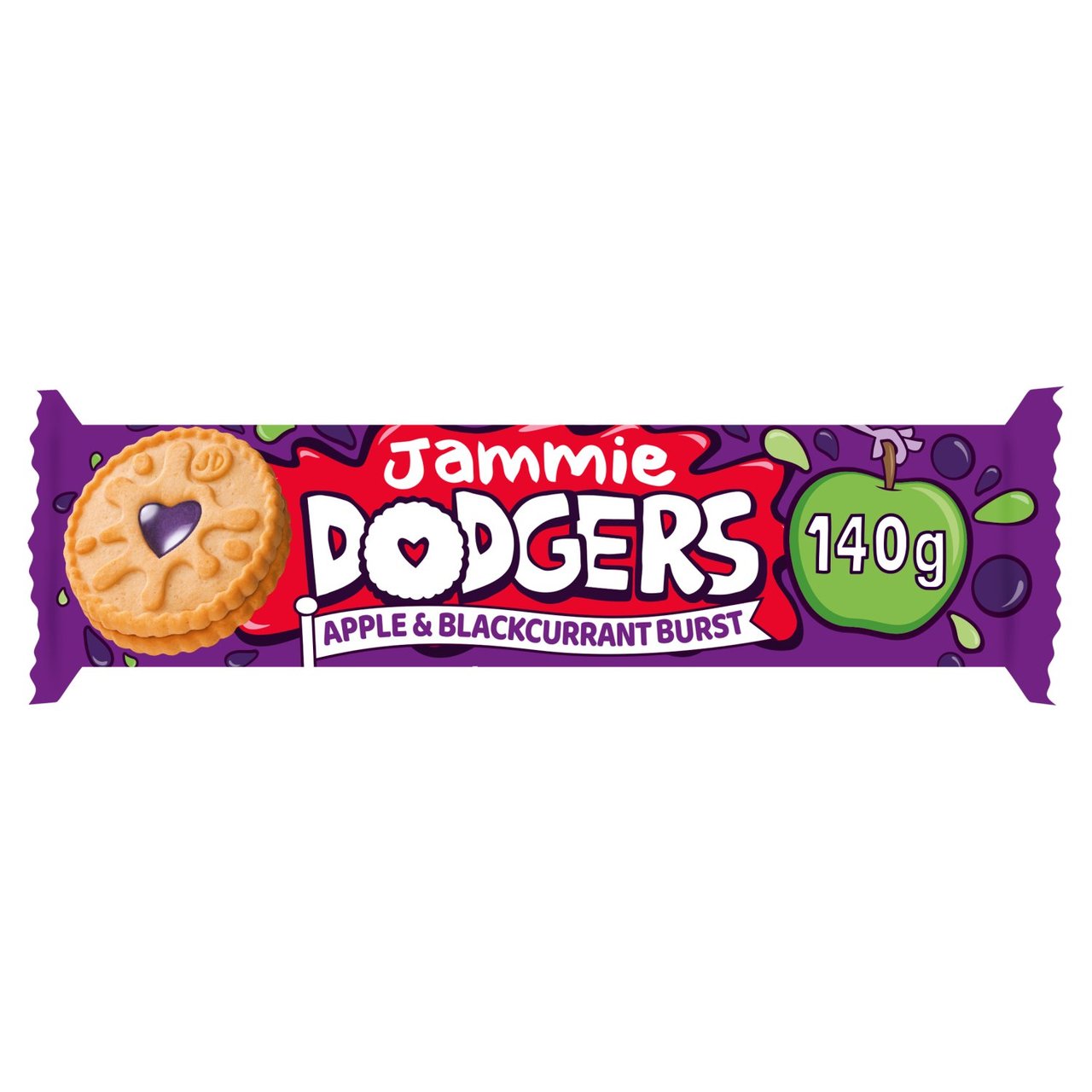 Jammie Dodgers Apple & Blackcurrant Biscuits