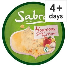 Sabra Houmous Garlic Red Pepper 200G