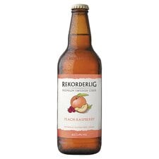 Rekorderlig Peach - Raspberry Premium Fruit Cider Bottle 500ml 