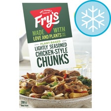 Fry's Plant Based Lightly Seasoned Chicken-Style Chunks 280g