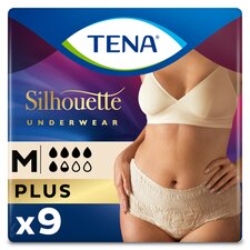 TENA Silhouette Incontinence Pants Plus Size Medium 9 pack