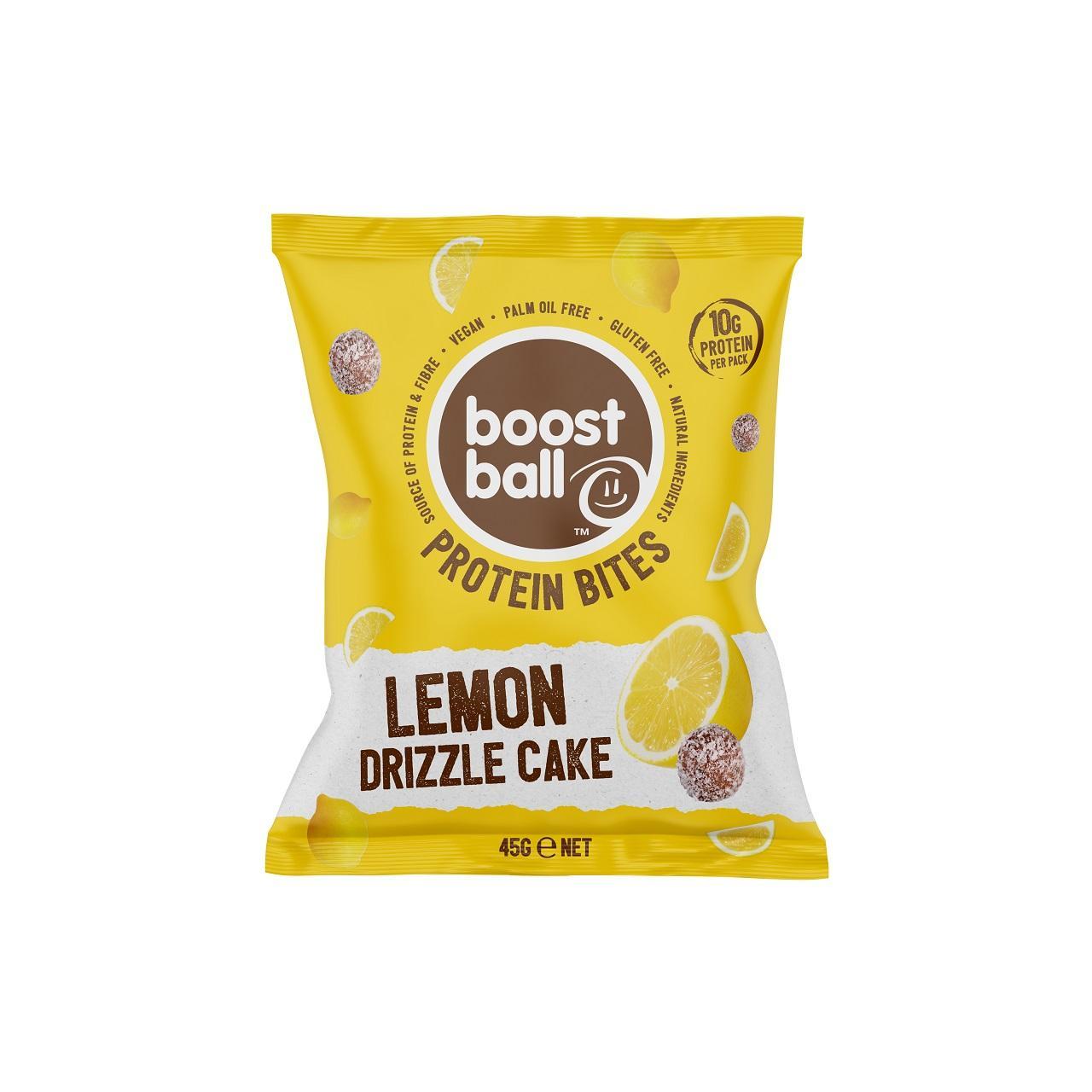 Boostball Lemon Drizzle Cake Bites