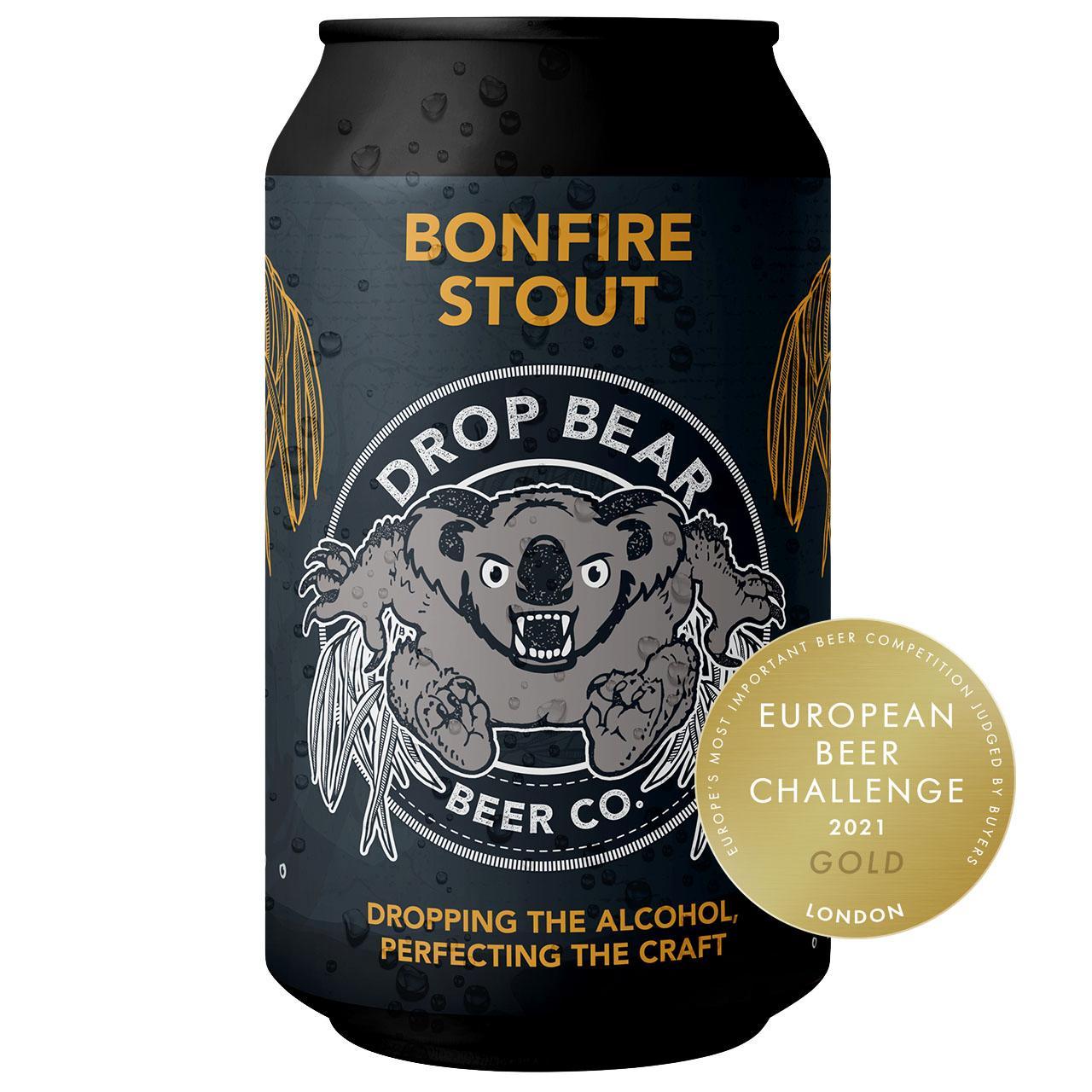 Drop Bear Beer Co. Bonfire Stout 0.5% ABV