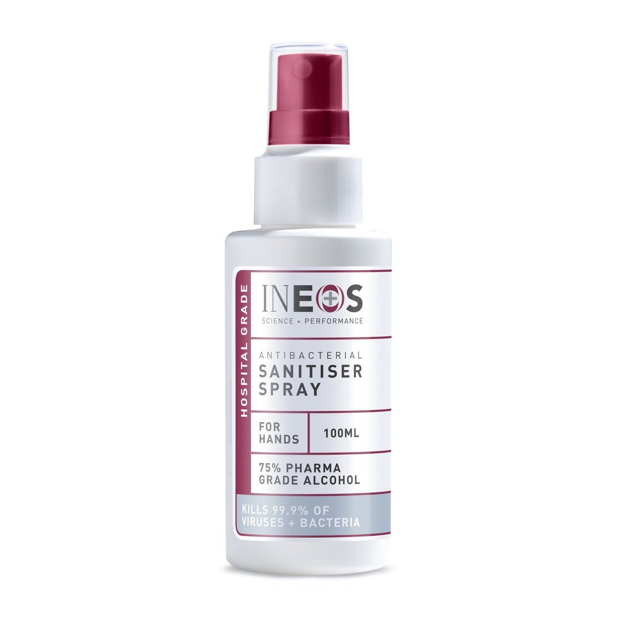 INEOS Anti Viral & Anti Bacterial Hand Sanitiser Spray