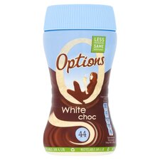 Options White Chocolate Drink 220G