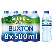 Buxton Still Natural Mineral Water Multipack 8x500ml