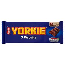 Yorkie Milk Chocolate Biscuit Bars Multipack, 7 Pack 7x24.5g