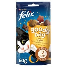 Felix Goody Bag Cat Treats Original Mix 60G