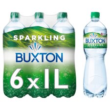 Buxton Sparkling Natural Mineral Water Multipack 6x1L