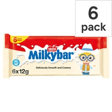 Milkybar Kid White Chocolate 6 Pack 72G