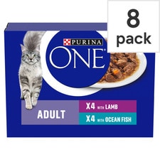 Purina One Ocean Fish/Lamb 8X85g