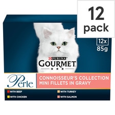 Gourmet Perle Cat Food Connoisseur's Collection 12X85g