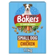 Bakers Small Dog Food Chicken & Vegetables 1.1Kg