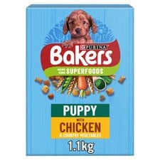 Bakers Puppy Dog Food Chicken & Vegetable 1.1Kg