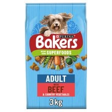 Bakers Dog Food Beef & Vegetable 3Kg